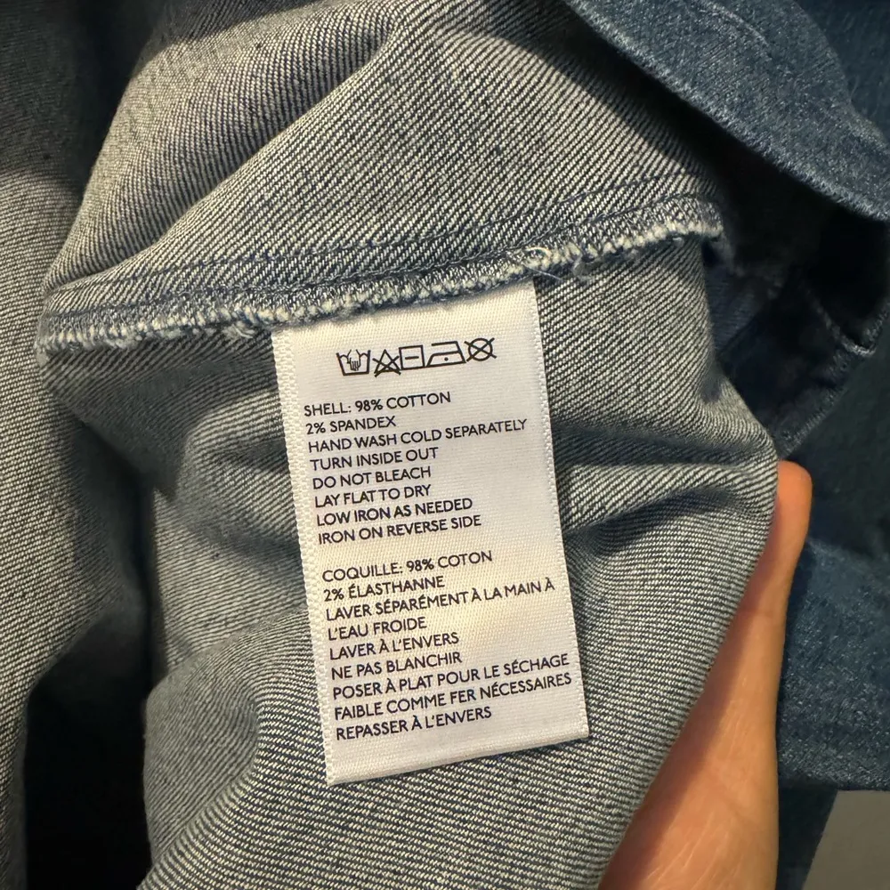 Urban Outfitters Denim Mini Dress size Large - Image 6