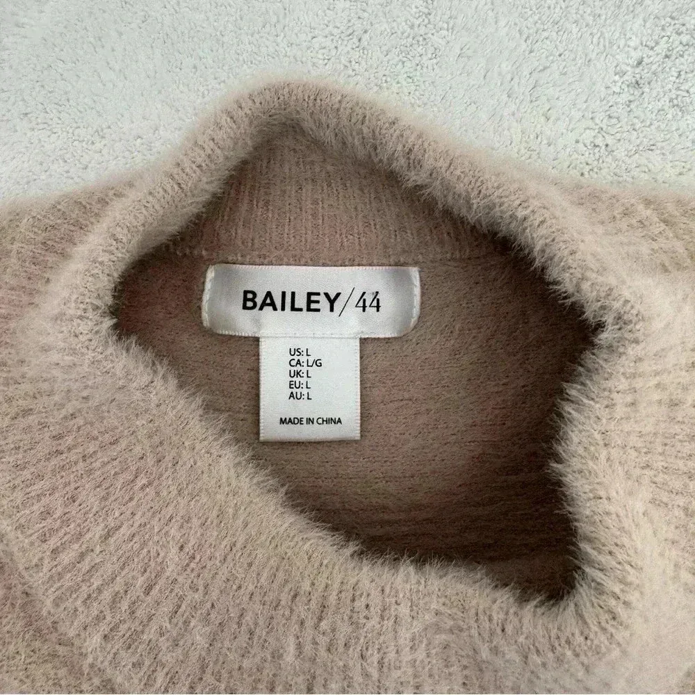 Bailey 44 Women Brown Turtleneck Sweater L - Image 5