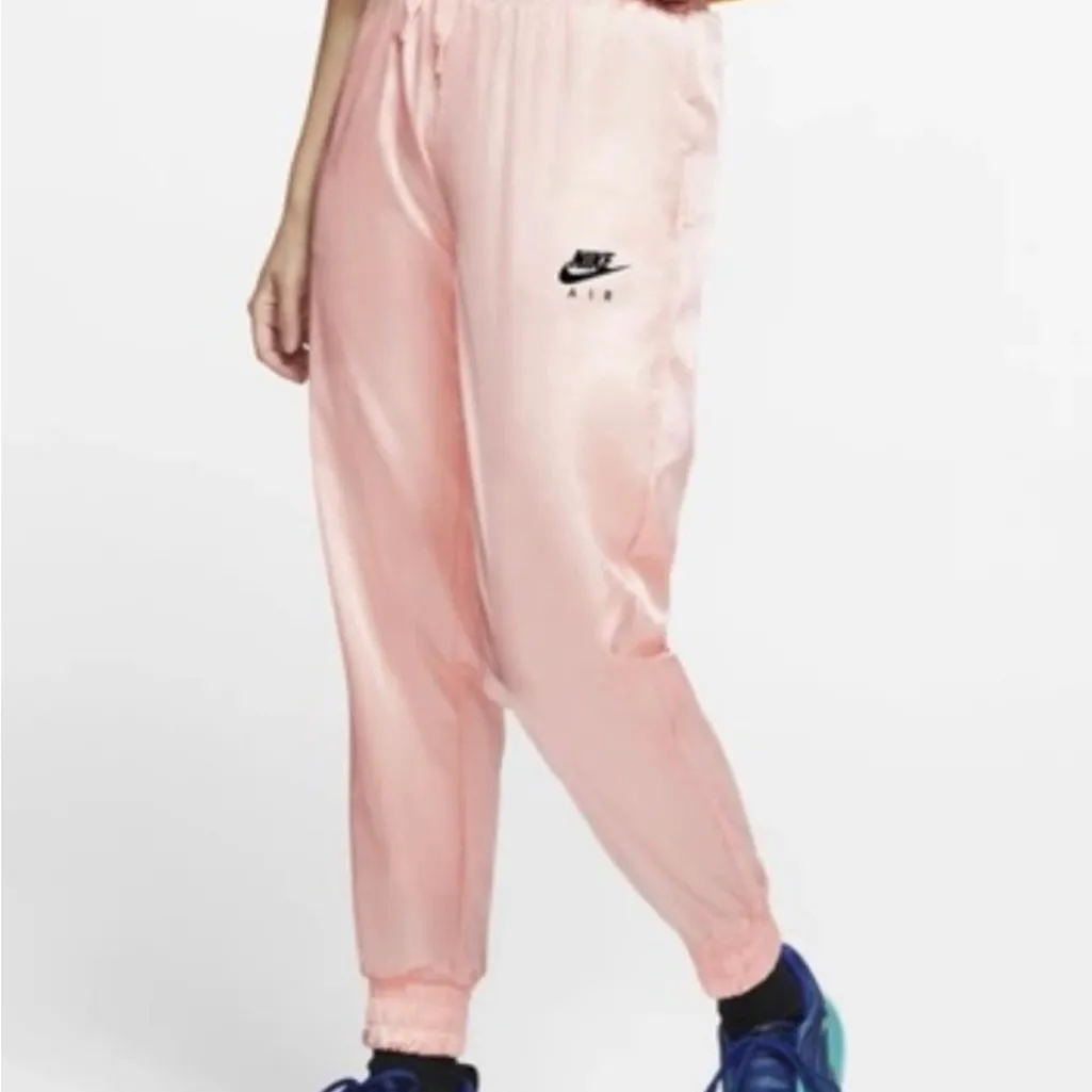 Nike Women's Light Pink Track Pants - Image 2