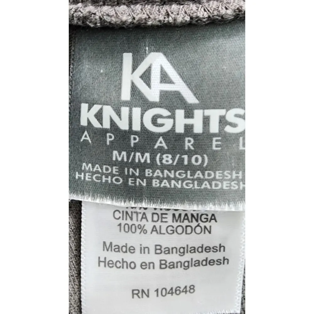 Virginia Tech Hokies Long‎ Sleeve Spirit Jersey Gray Red Women's M/M Size M - Image 5