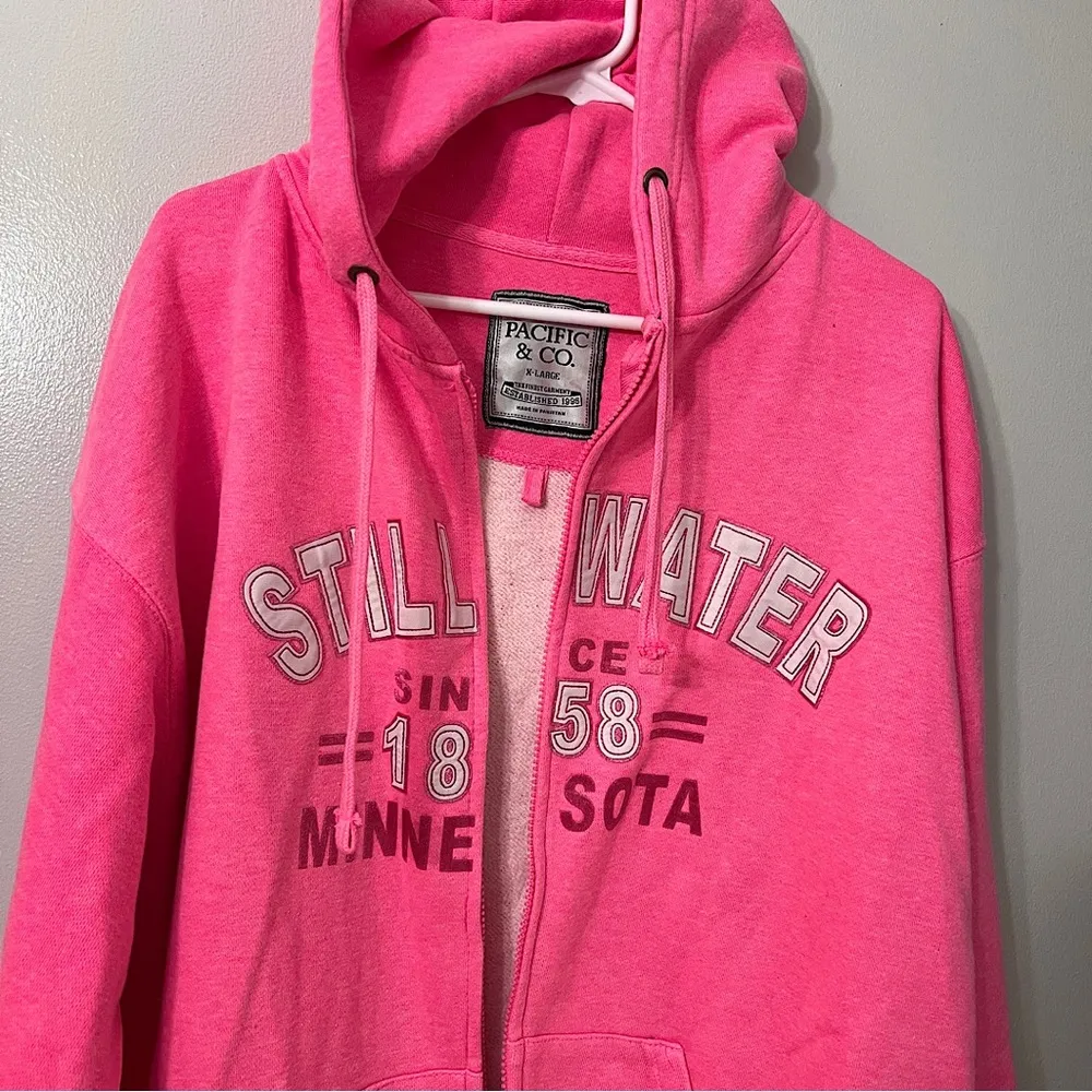 Stillwater MN Zip Up Sweatshirt Minnesota XL - Image 2