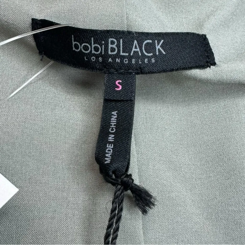 bobi BLACK NWT Olive 2 Piece Set Size S E0232 Green - Image 12