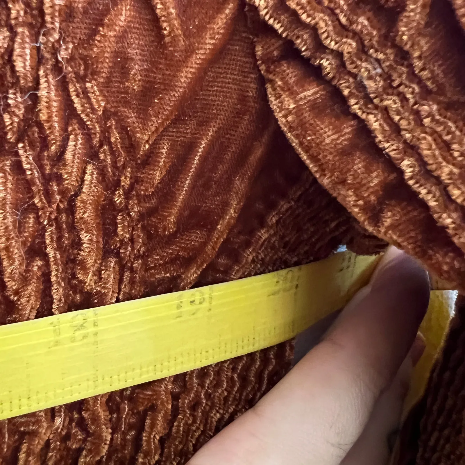 Vintage Great Cavalier Crushed Velvet Blazer Jacket 90s Retro‎ Aesthetic Small Brown - Image 5