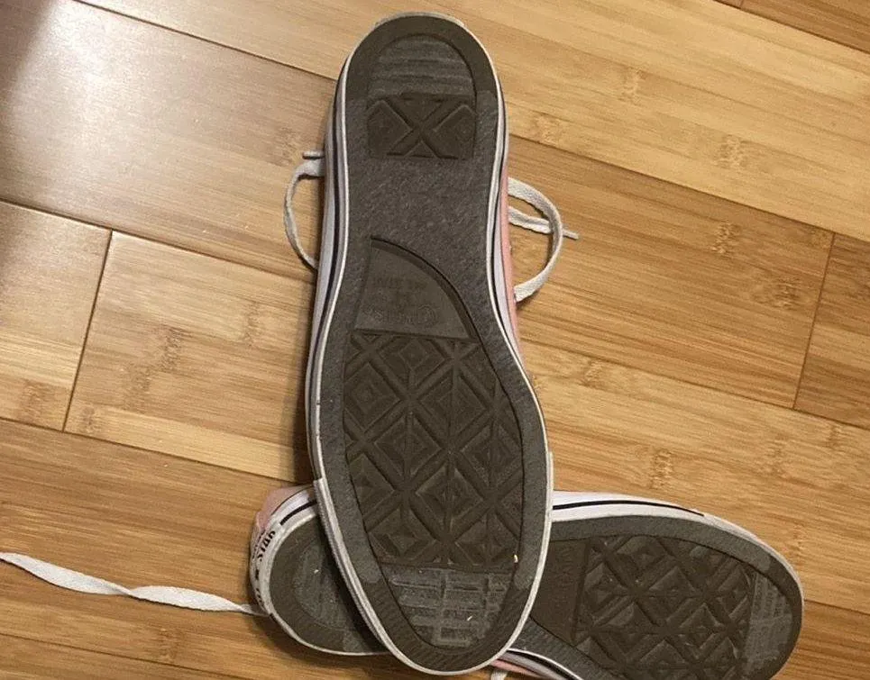 Converse All Star Women’s Size 10 & Men’s Size 8 Lace Up Sneakers Pink Color - Image 8