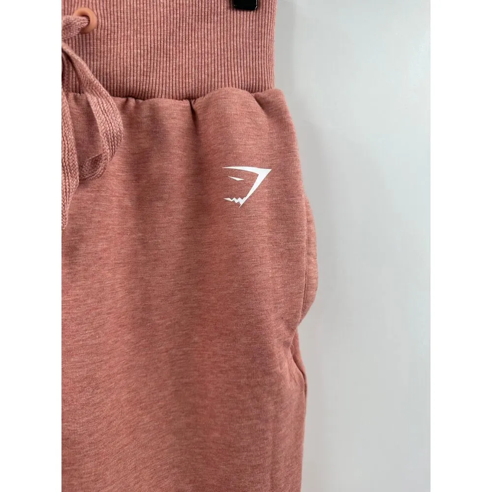 Gymshark Ark High Waisted Joggers Size Small Deep Blush - Image 4