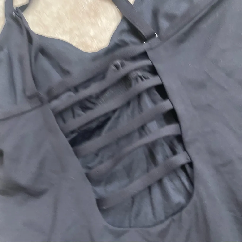 Seafolly Australia Womens‎ Black One Piece Cross Chest Size 18 DD US 14 NEW NWOT - Image 5