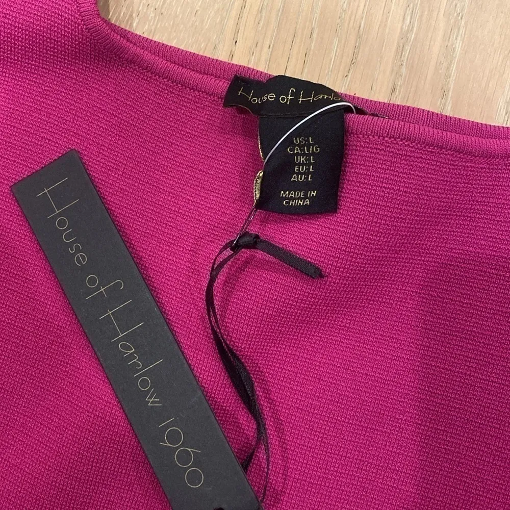 House of Harlow 1960 Dress Pink Size L - Image 2