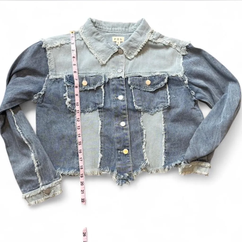 POL ‎ Patch Denim Jacket - Image 16