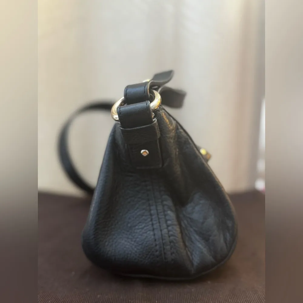 Kate Spade Black Berkshire Road Gabriella Leather Crossbody Bag w Dustbag - Image 7