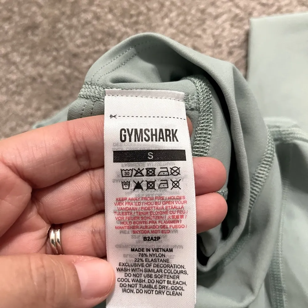 Women’s  KK Fit Kendra and Kathryn Mint Green Butt Scrunch Leggings Sz S - Image 3