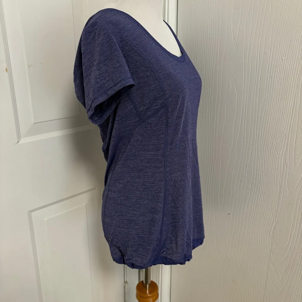 Lululemon Ruched Back Short Sleeve Top D1 - Image 3