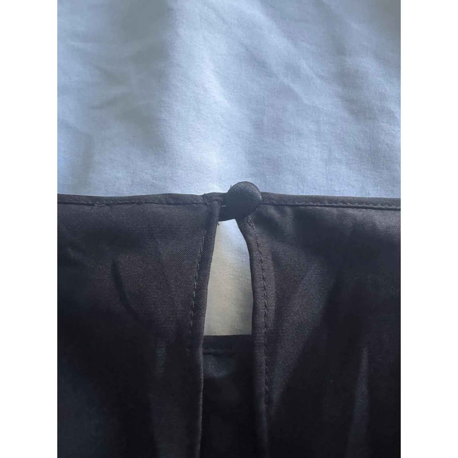 Poof Couture Black Romper Bat Witchy Cuffed Shorts Cold Shoulder Large - Image 7