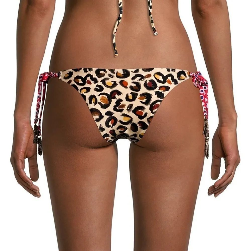 Farm Rio Leopard Patch Bikini Bottom - Image 2