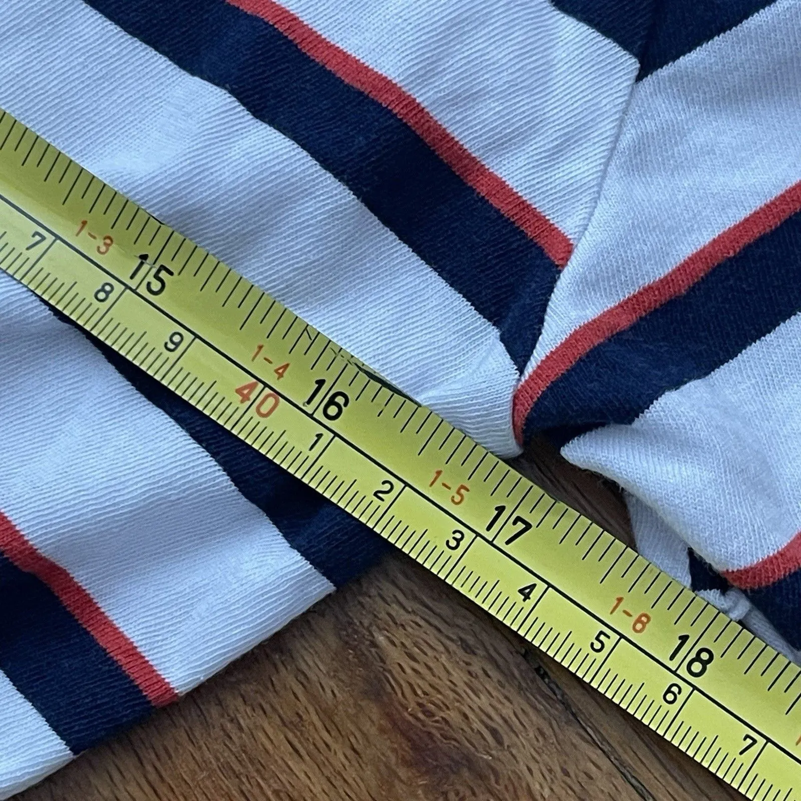 FRANK & EILEEN Harper Perfect Tee Maxi Dress Small Red White Blue NEW America - Image 11