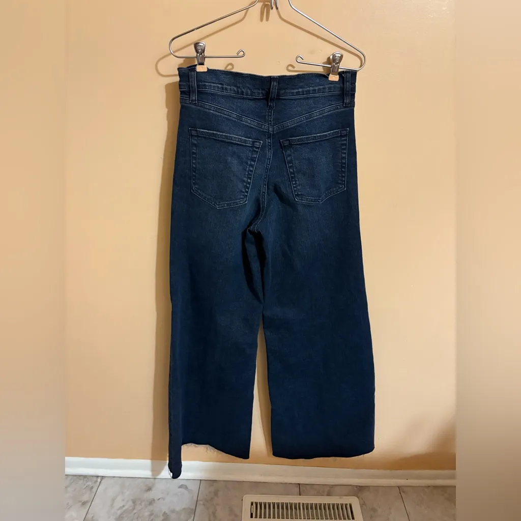 Frame Le Crop Palazzo Jeans in Crafty - Image 6