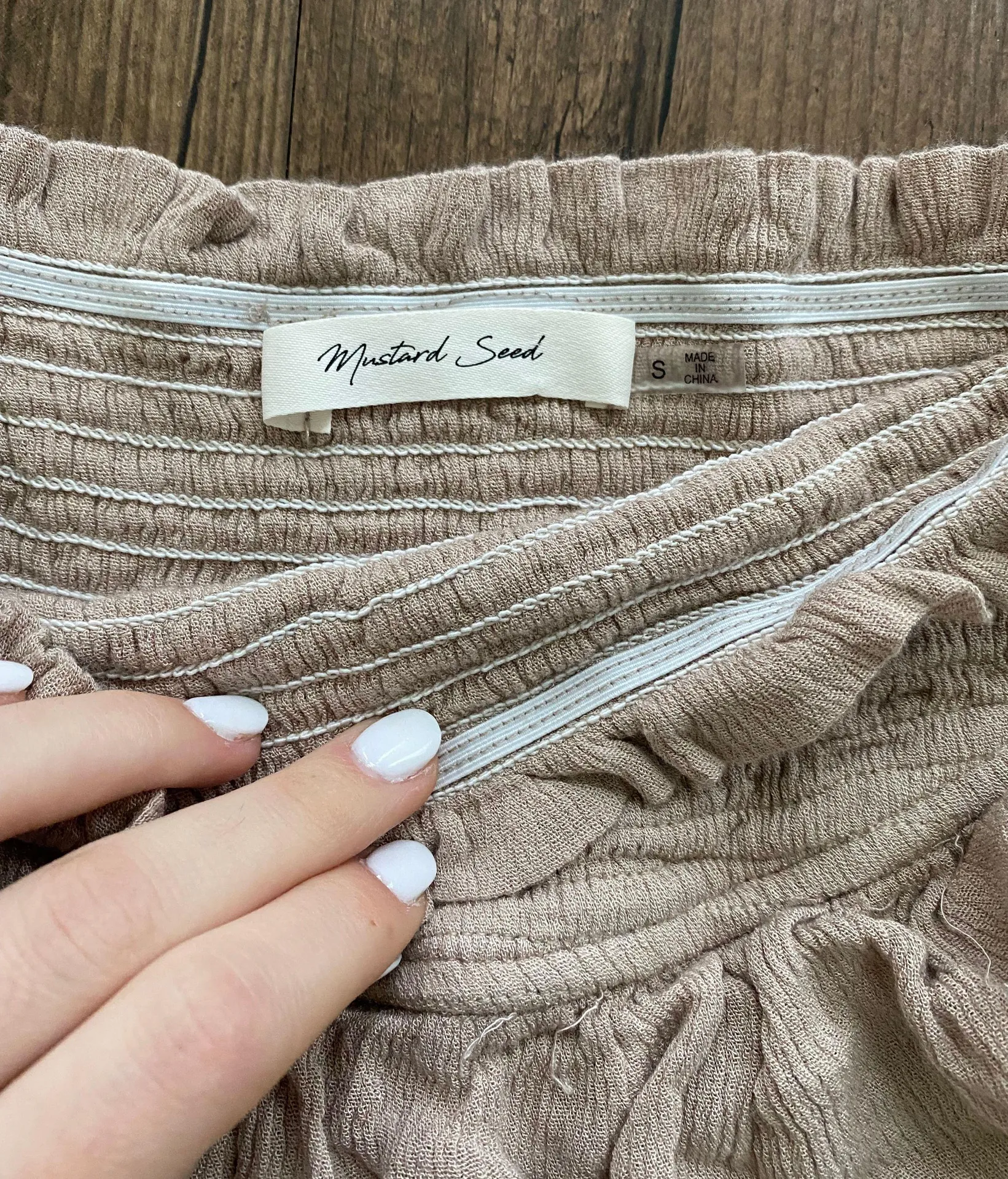 Mustard Seed Tiered Ruffle Skort - Image 3