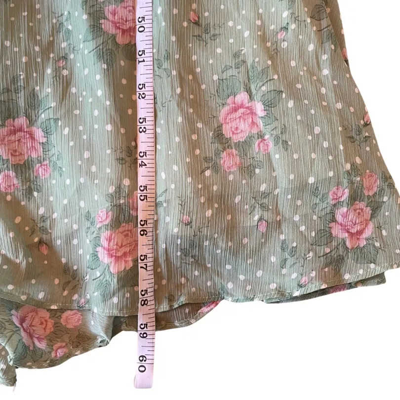 Hello Molly Green Floral Maxi Dress - Size 8 - NWT  - Image 14