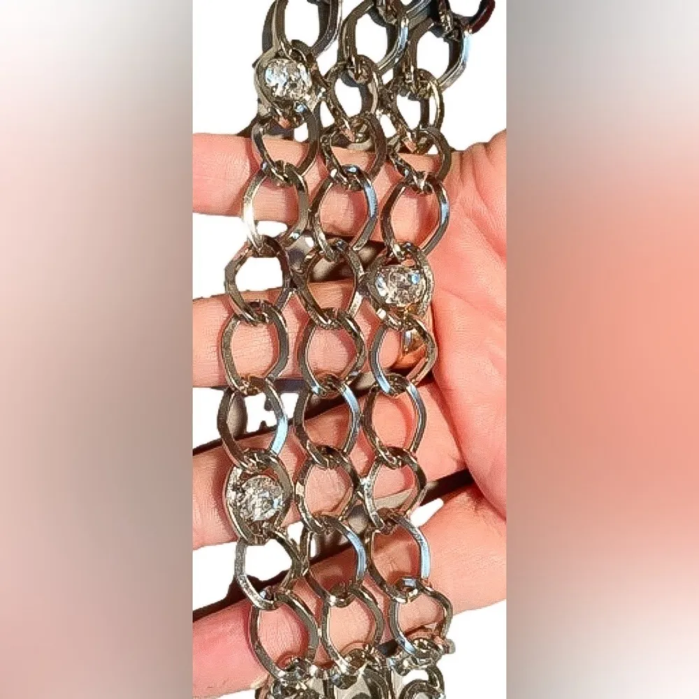 Chain belt with Large Rhinestones‎ - Image 4
