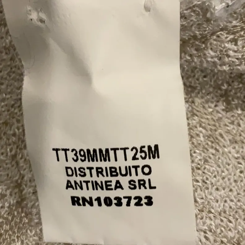 Armani Collezioni Womens Cream Knit Sweater 10 made in Italy Stretch - Image 6