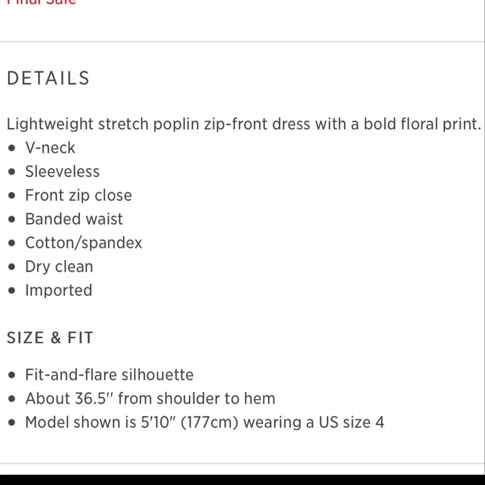 Kate Spade Rare Roses Poplin Dress - Image 6