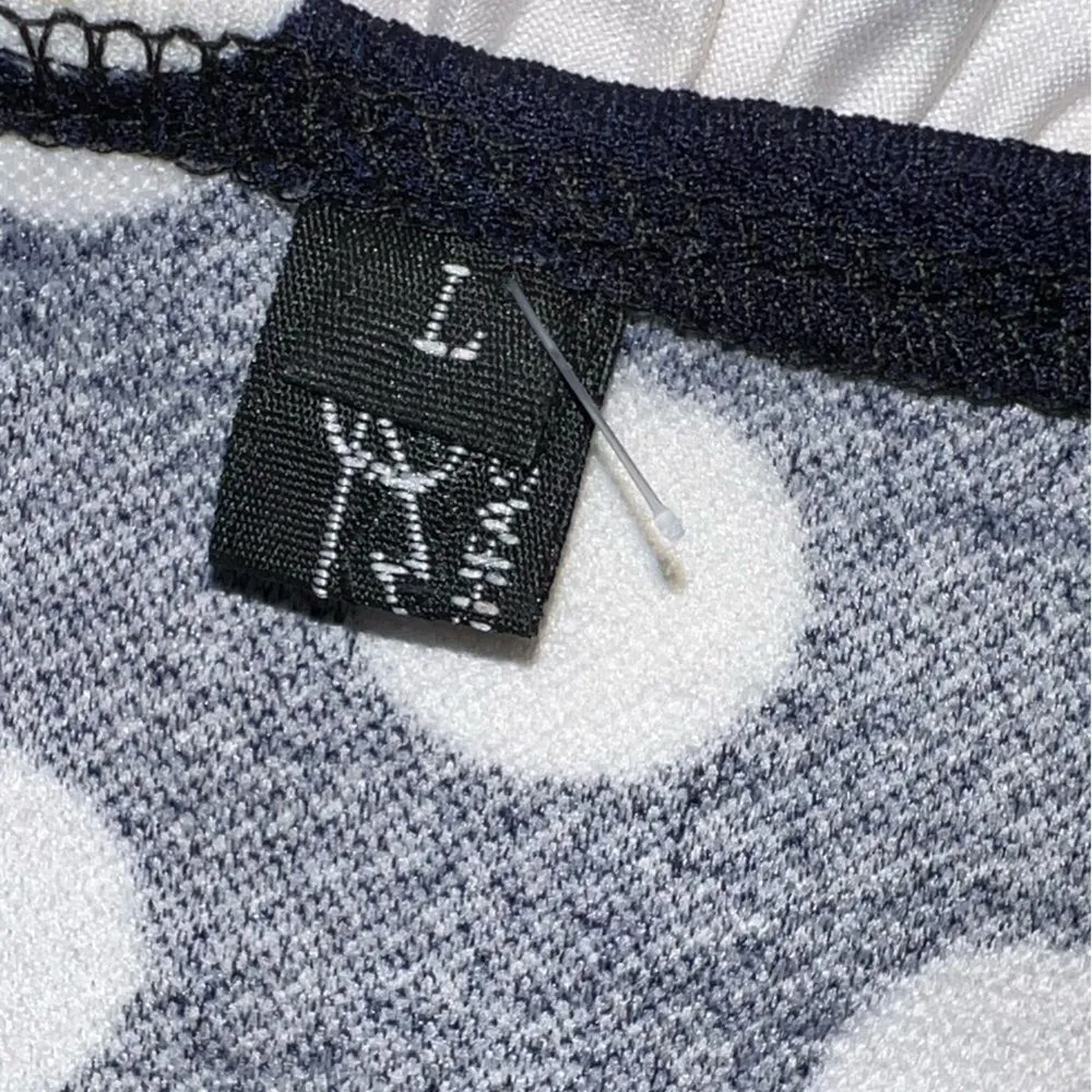 Kivenst high fashion patriotic flag inspired long sleeveless dress!! Red Size L - Image 8