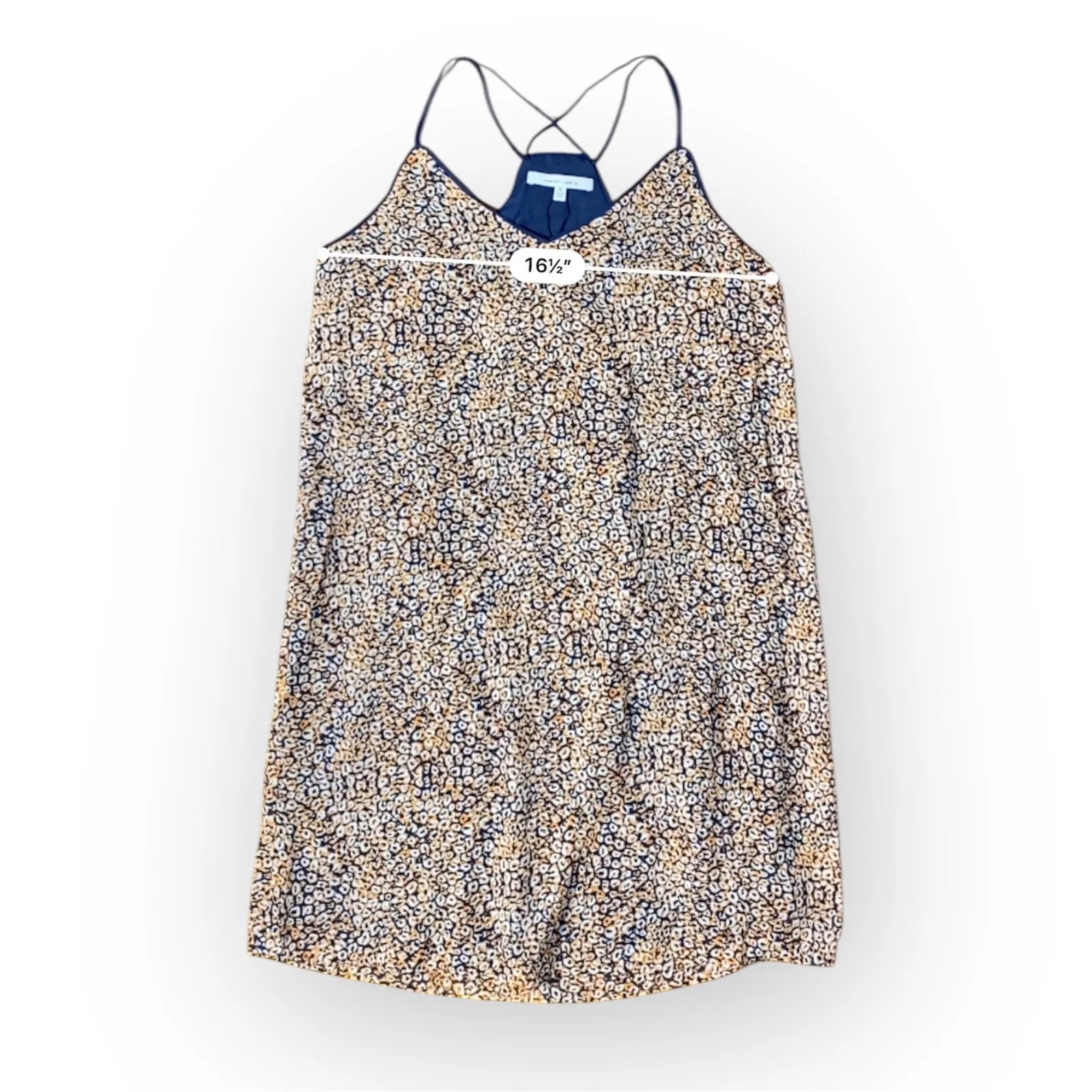 Naked Zebra NWT Strappy Midi Dress Size Small Blue‎ Orange Boho - Image 4