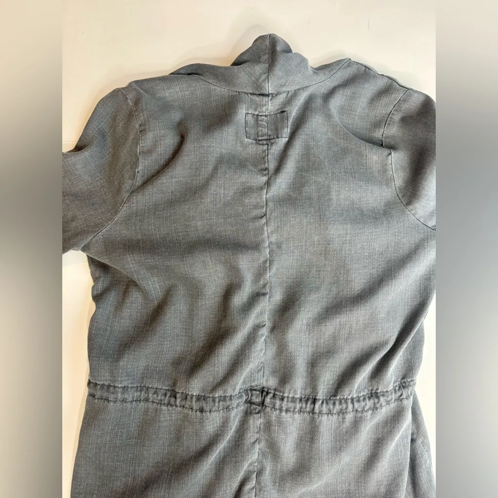 Women’s Lucky Brand Military Style Utility Jacket Grey Size S - Image 13