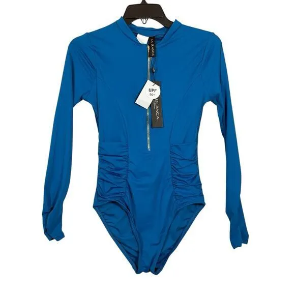 La Blanca NWT‎ Island Goddess Paddlesuit One Piece swimsuit XS - Image 2