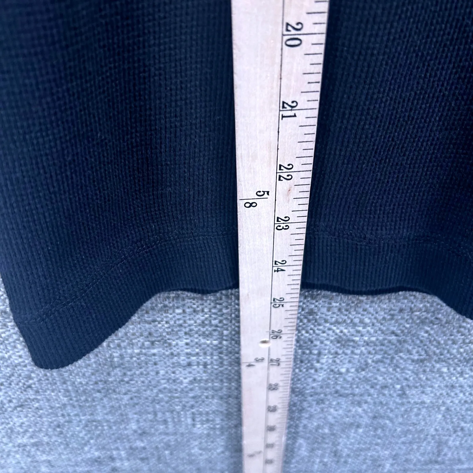 Lauren Jeans Co Womens Henley L Black‎ Alt ASO Bella Swan Elena Gilbert Waffle - Image 10