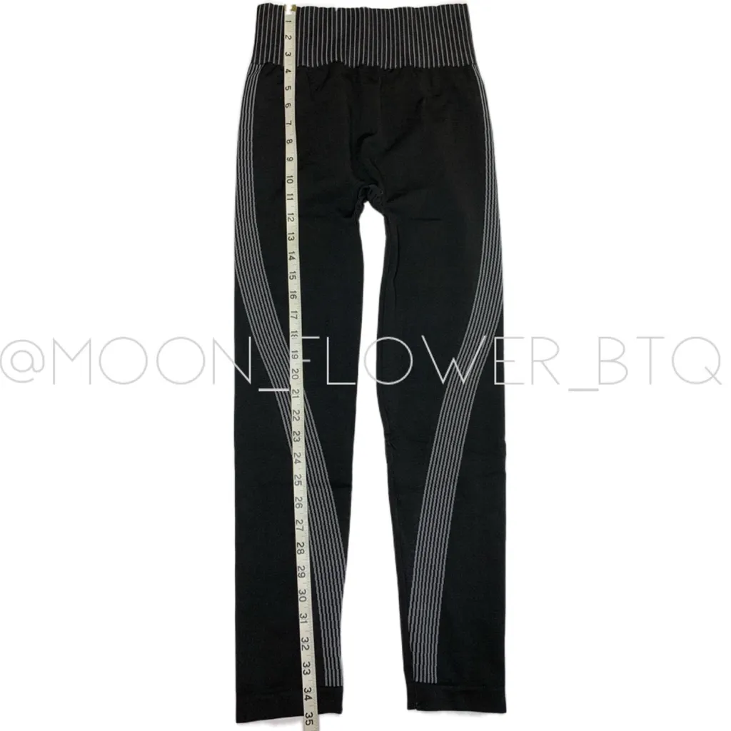 Black Gray Legging and Sports Bra Set Size undefined - Image 12