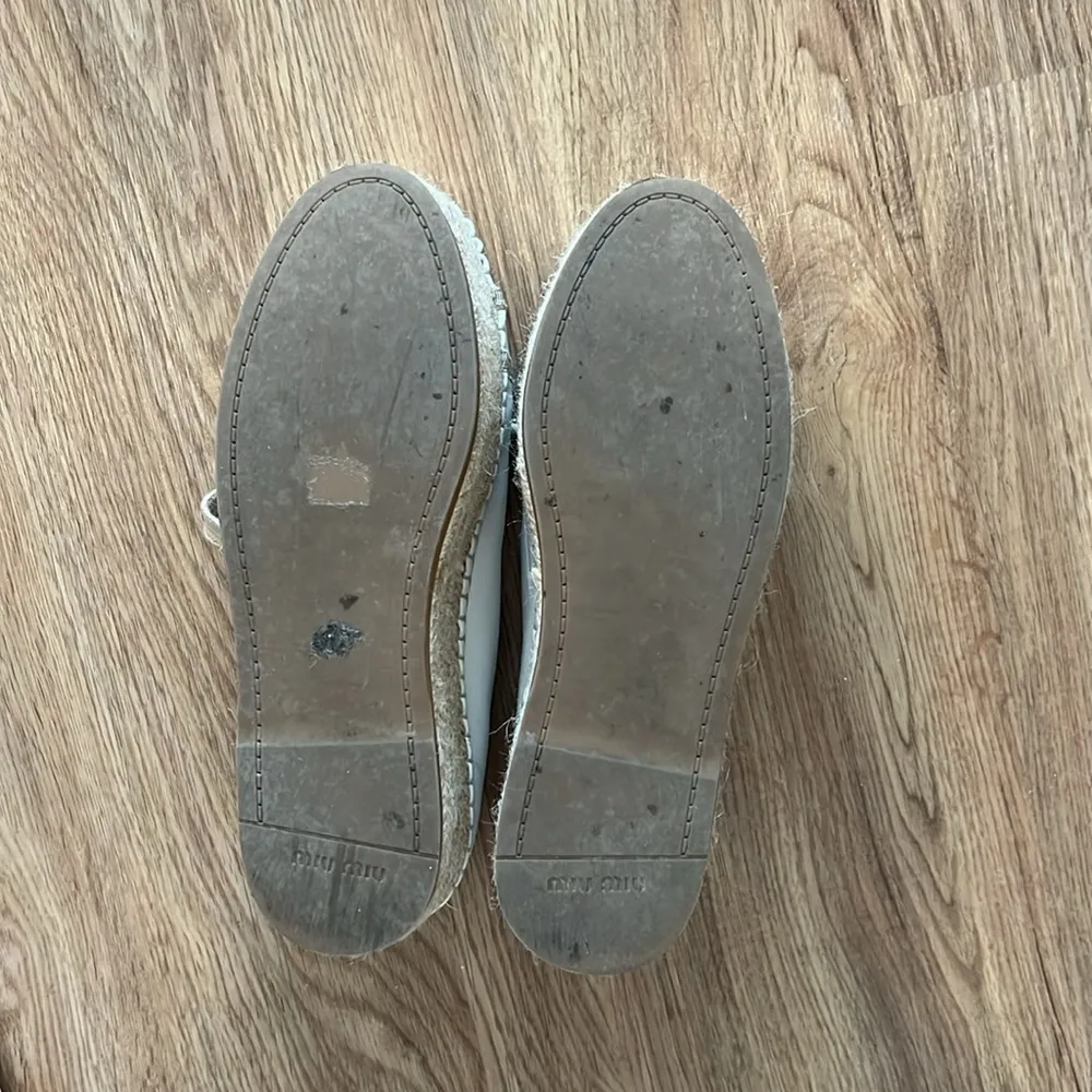 Miu miu leather platform espadrilles - Image 8