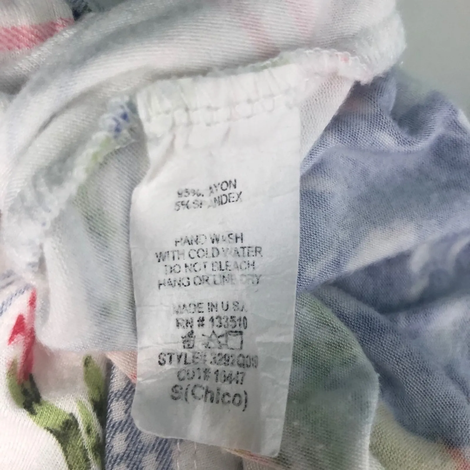 Sweet Claire Plunge Twist Floral Short Sleeve Top - Image 10