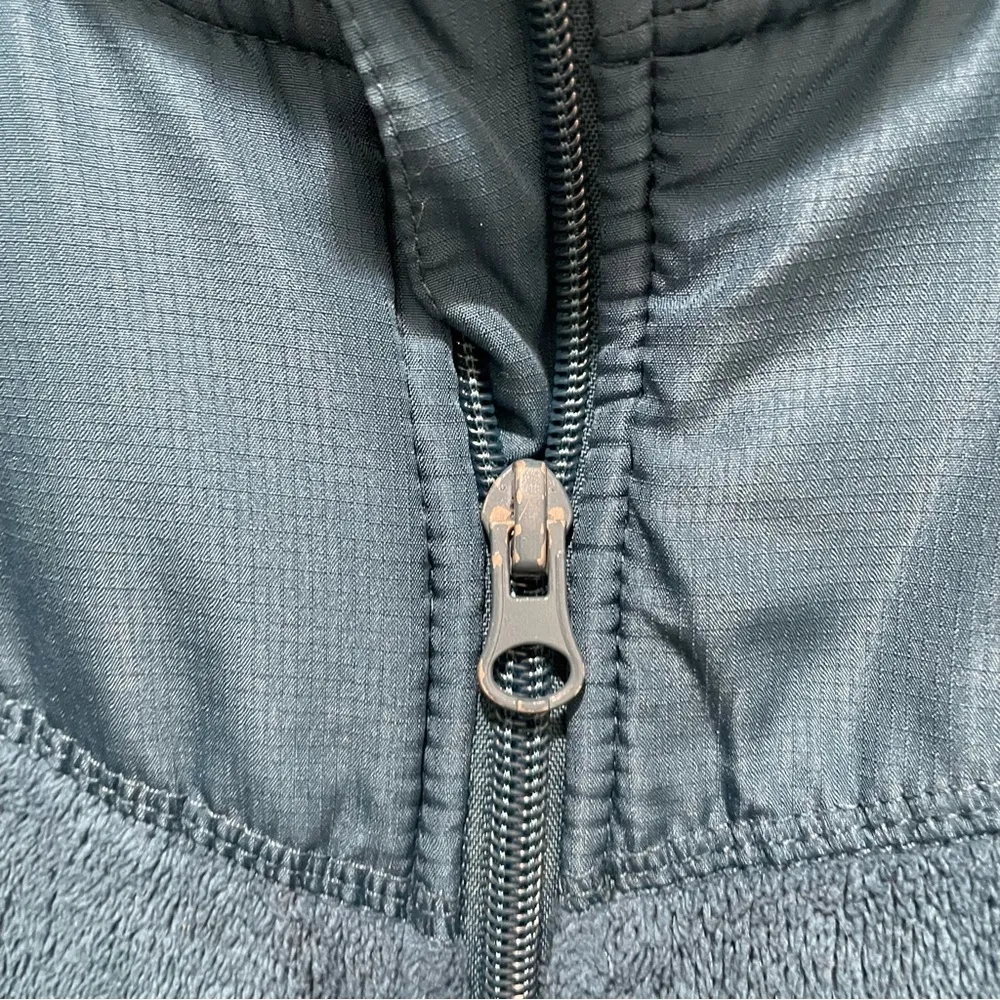 Danskin Now Fleece Full Zip Up Top Teal Blue Women’s Size Small - Image 6