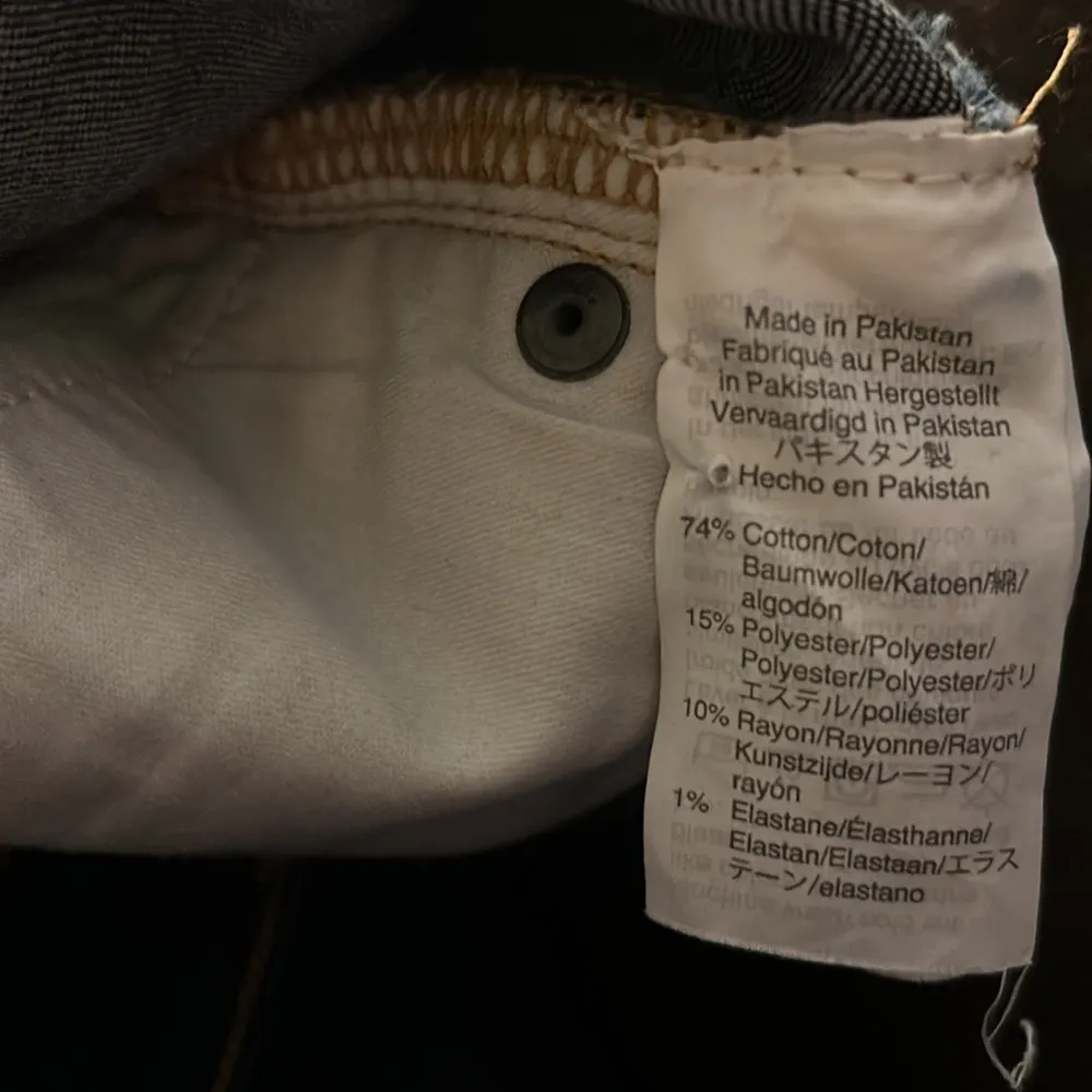 Mercantile by J. Crew Button Fly Dark Wash Jeans - Image 7