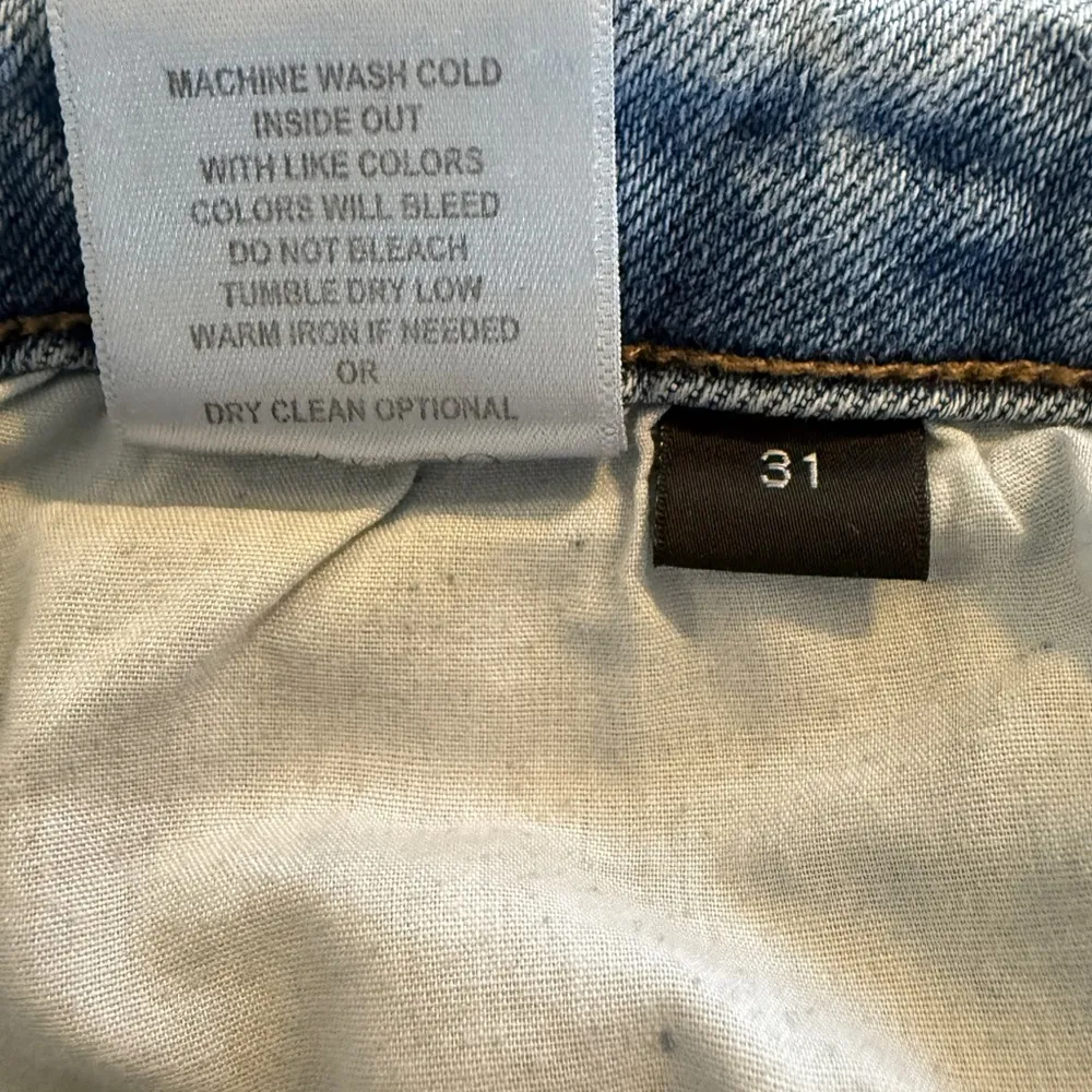 Flying Monkey Skinny Women’s Jeans Distressed Mid Rise size 31 - Style D3680 - Image 10