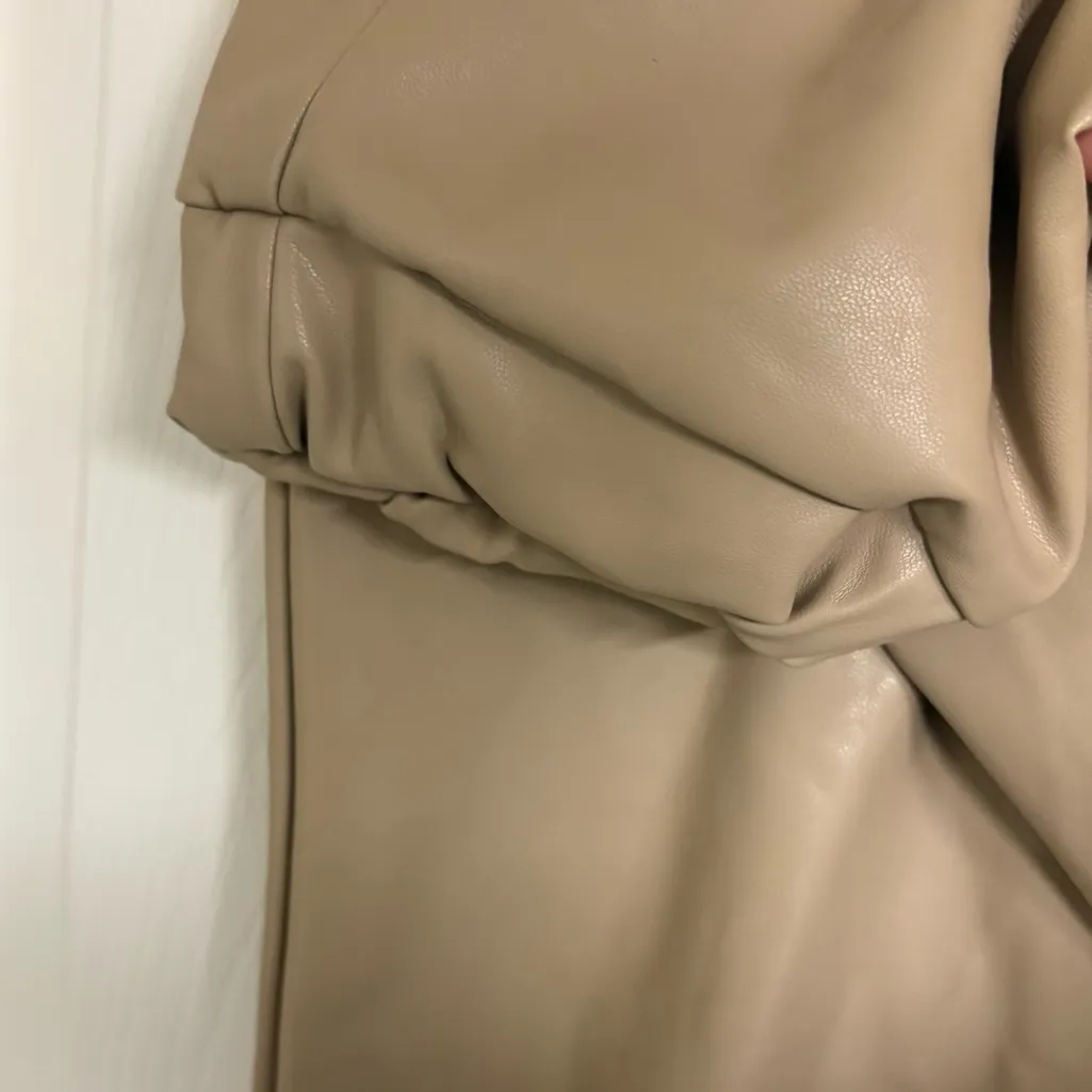 Akira Tan Faux Leather Joggers‎ Size XL - Image 5