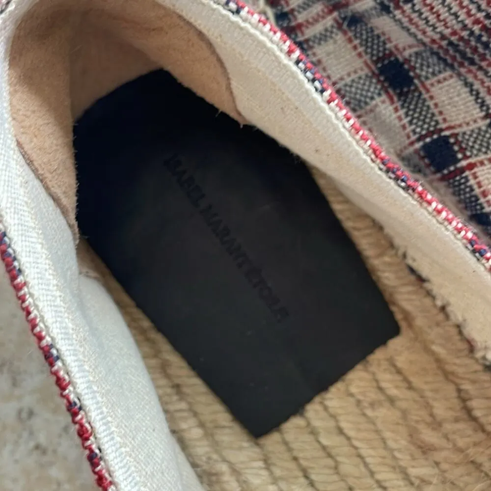 Isabel Marant Linen Canavs Costard Canaee Espadrilles Shoes - Image 7