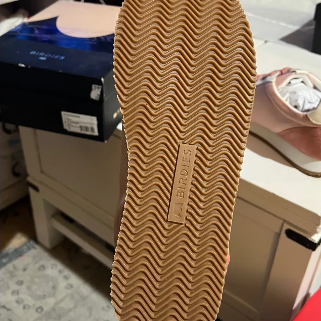 Birdies The Roadrunner sneakers size 12 Rosette pink and cream - Image 9