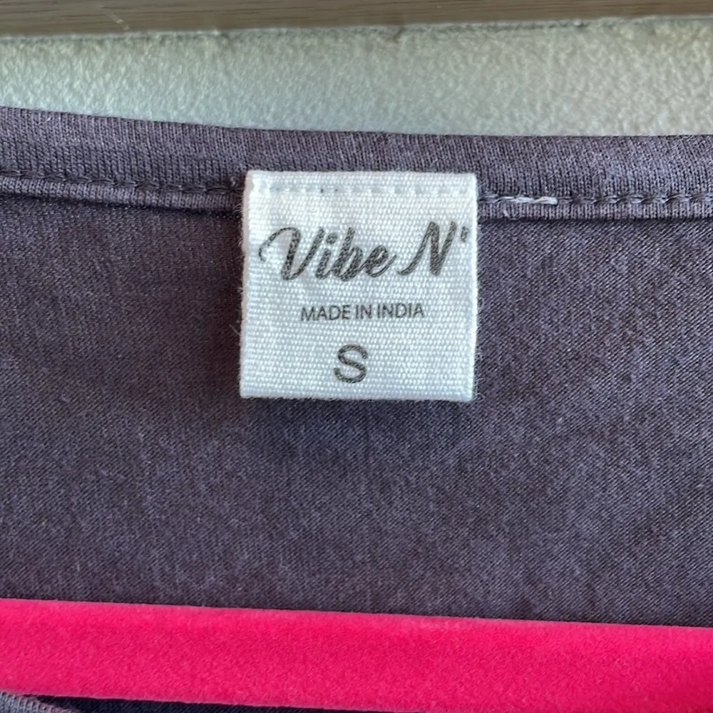 Rock and Roll Fringe Sleeve Tee Shirt NEW Gray - Image 3