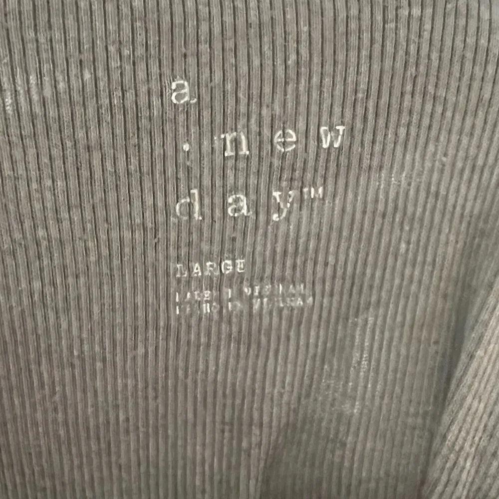 Women's Slim Fit Short Sleeve Ribbed T-Shirt - A New Day Brown - Image 6