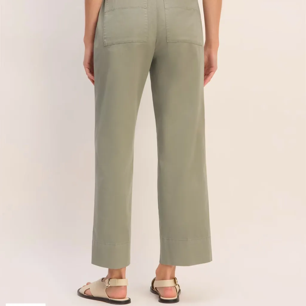 Everlane The Easy‎ Pant Twill Pull On Cotton Size 6 - Image 9