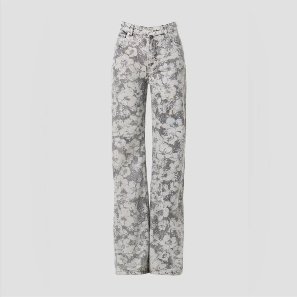 Moschino Jeans Laser Flower Trousers - Image 13