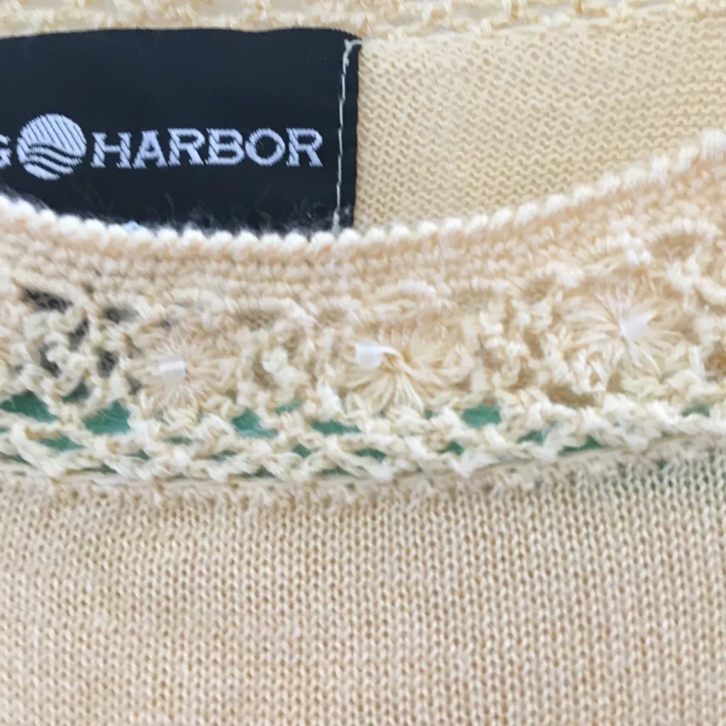 FINAL MARKDOWN Ladies sag harbor knit top large - Image 3