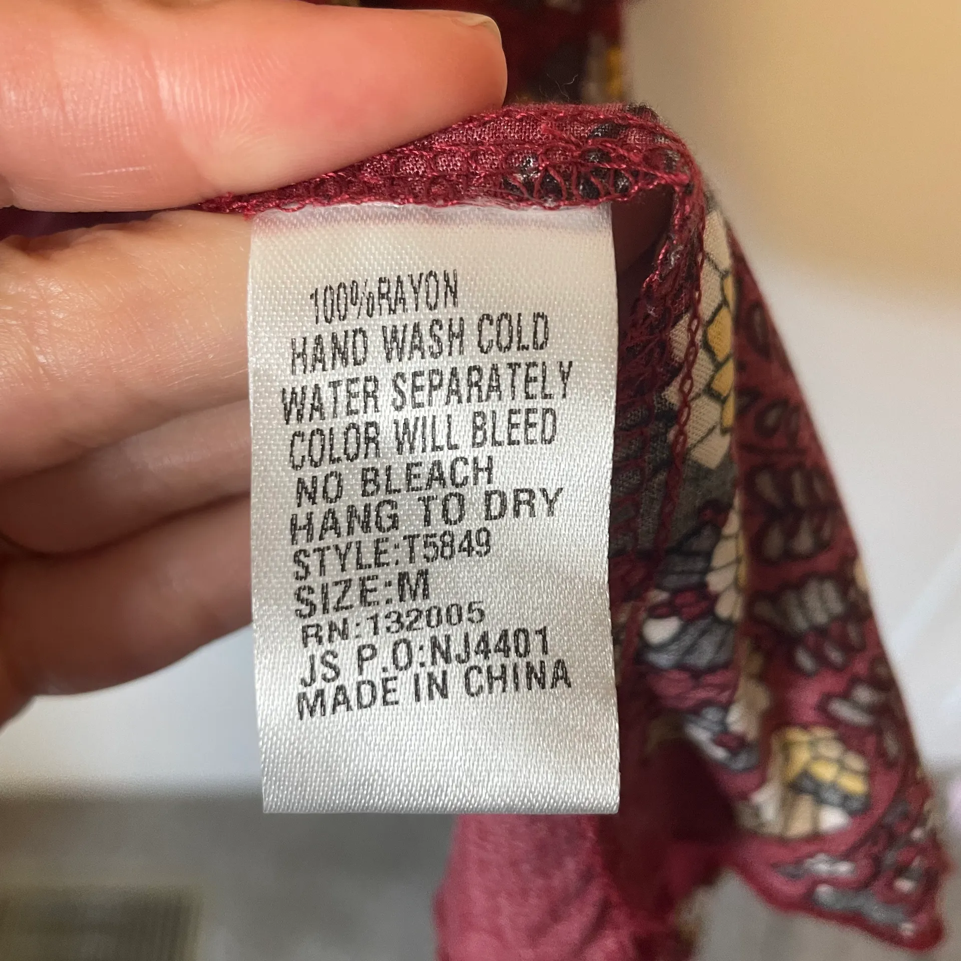 Entro Boho Print Long Sleeve Tunic - Image 10