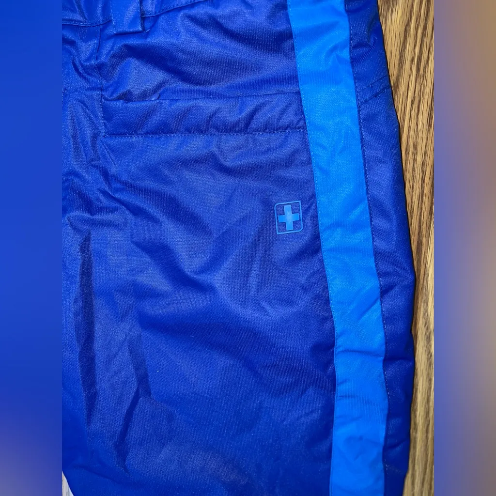 Super Cute New Swiss Tech Vibrant Blue Ski Pants! Size M - Image 4