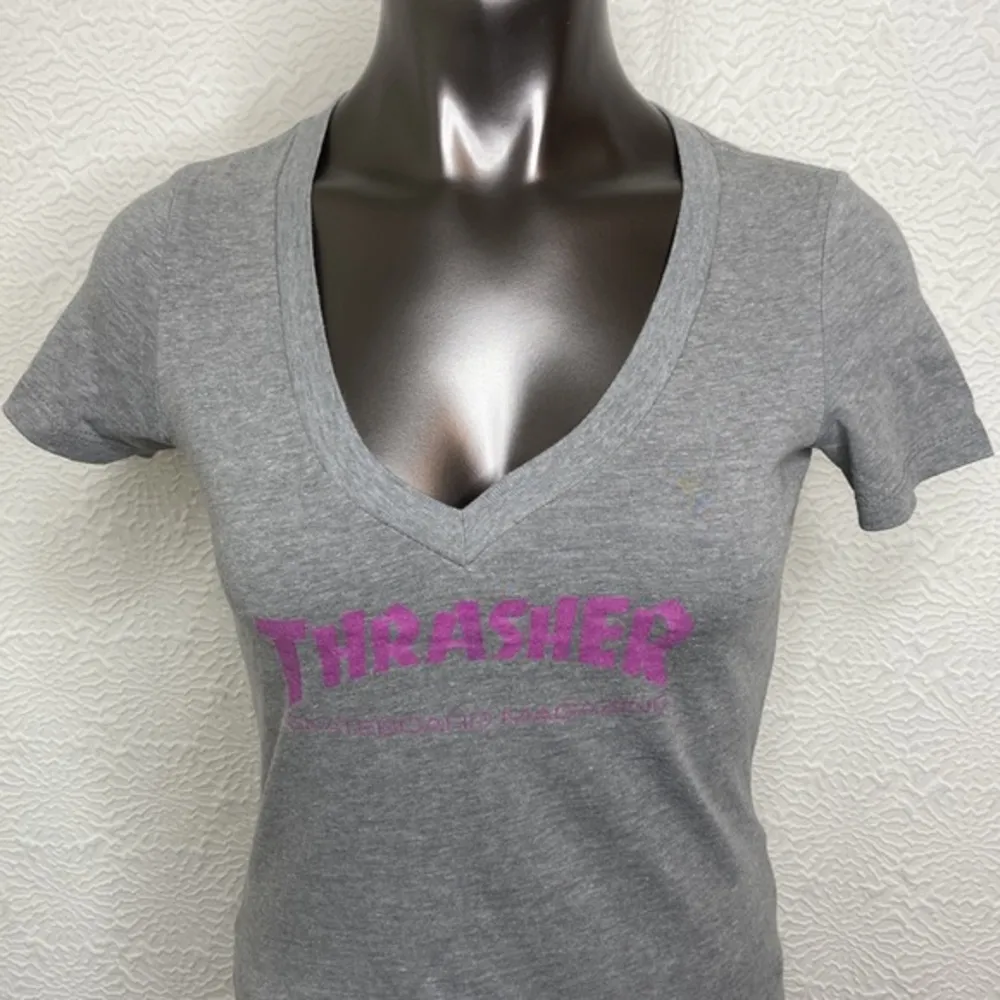 Vintage Thrasher Skateboard Magazine San Francisco Short Sleeve Shirt - Image 4