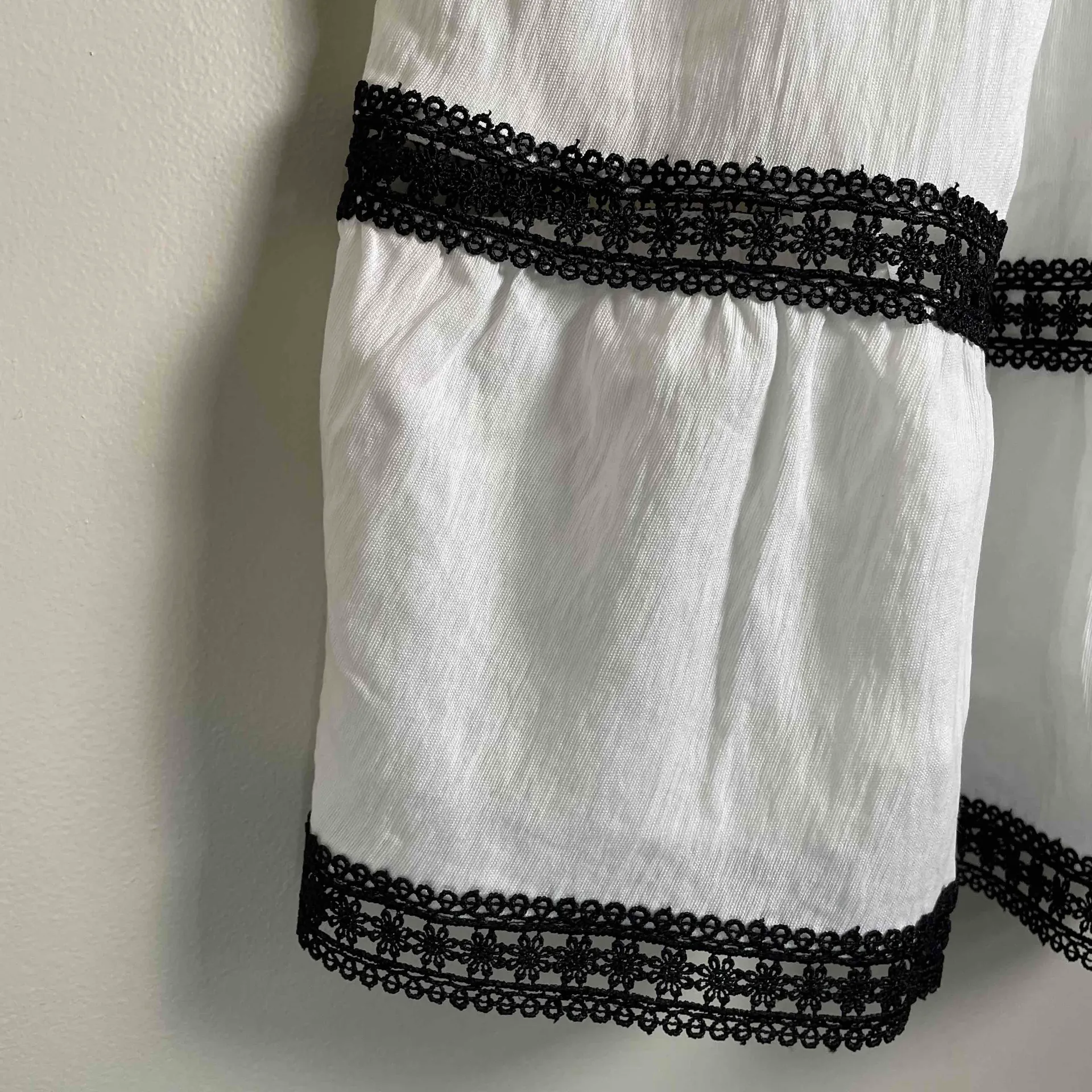 New Endless Rose‎ Long Sleeve Lace Baby doll Cottage Core Knee Length Dress XS - Image 4