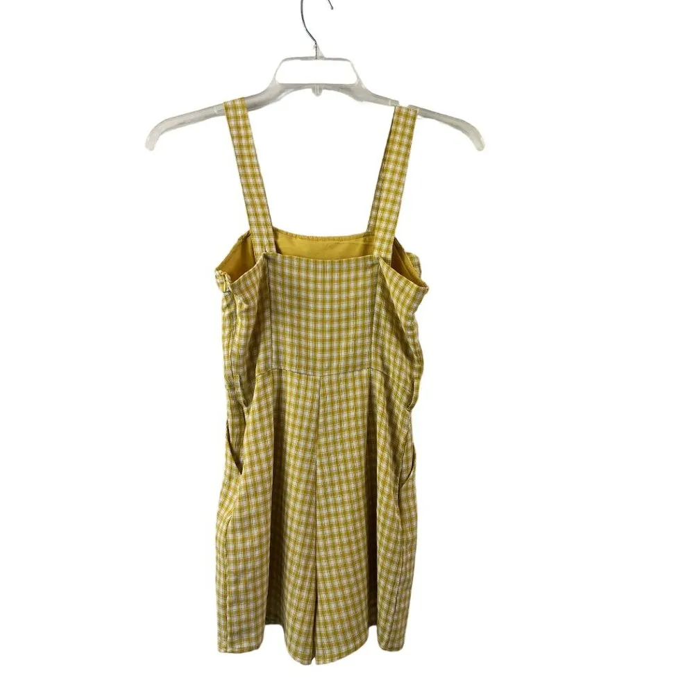Fashion On Earth  Women's Plaid Romper - Image 2