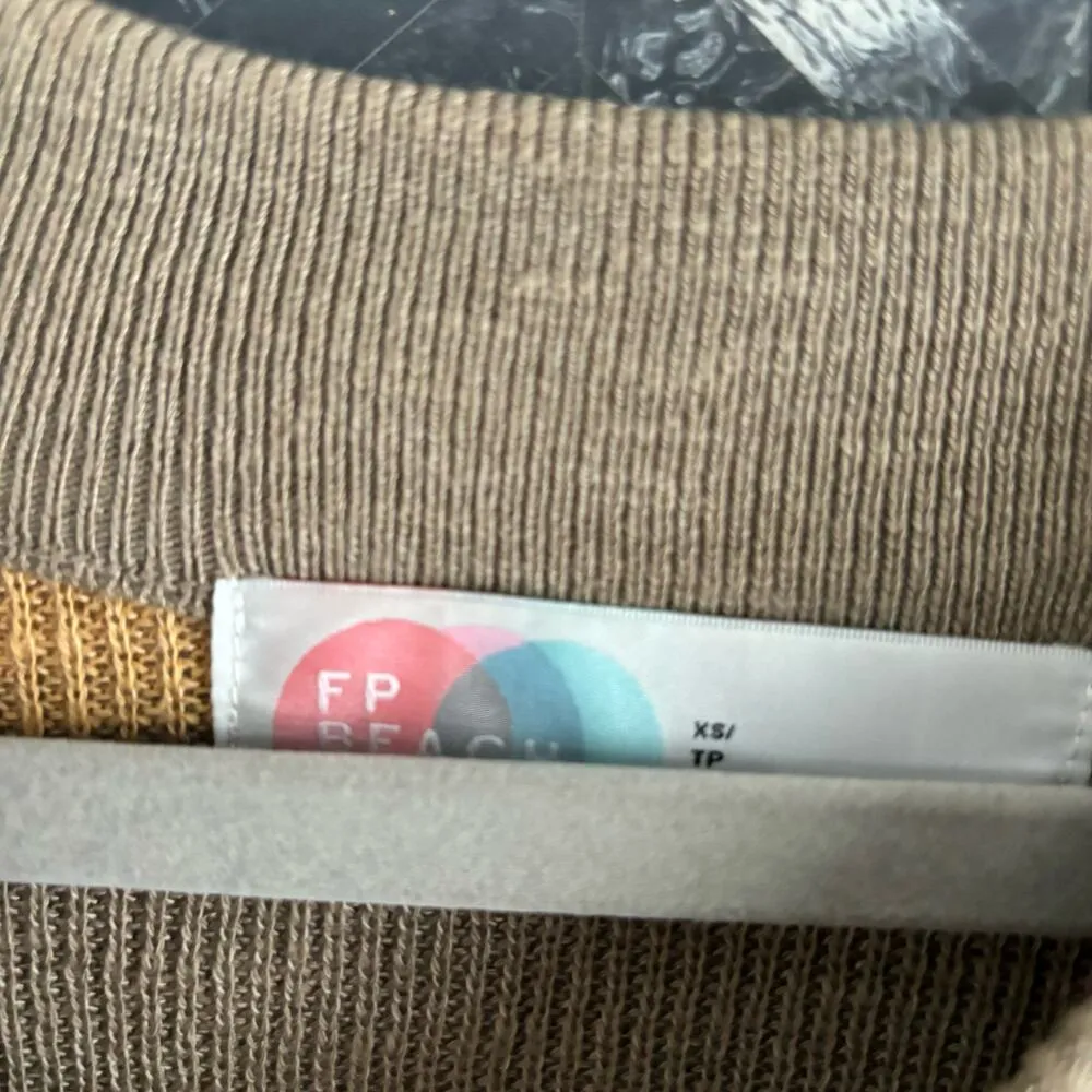 Free People Beach Lightweight Striped Sweater - Image 2