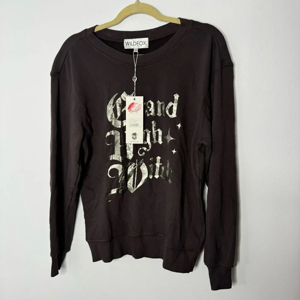 Wildfox grand high witch sweatshirt size XS - Image 5